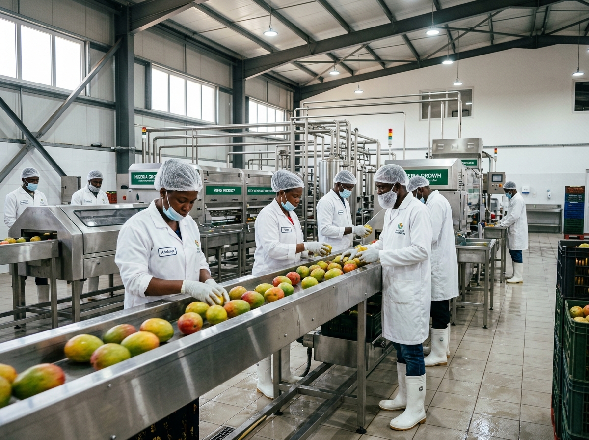 Hygienic processing line